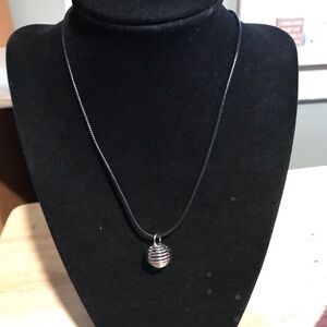 Amethyst Crystal cage necklace